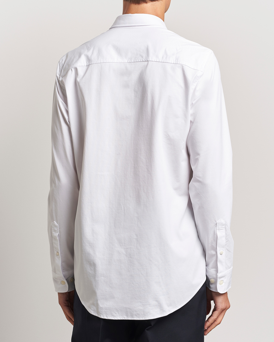 Homme | Chemises | NN07 | Elian Mercerized Cotton Shirt White