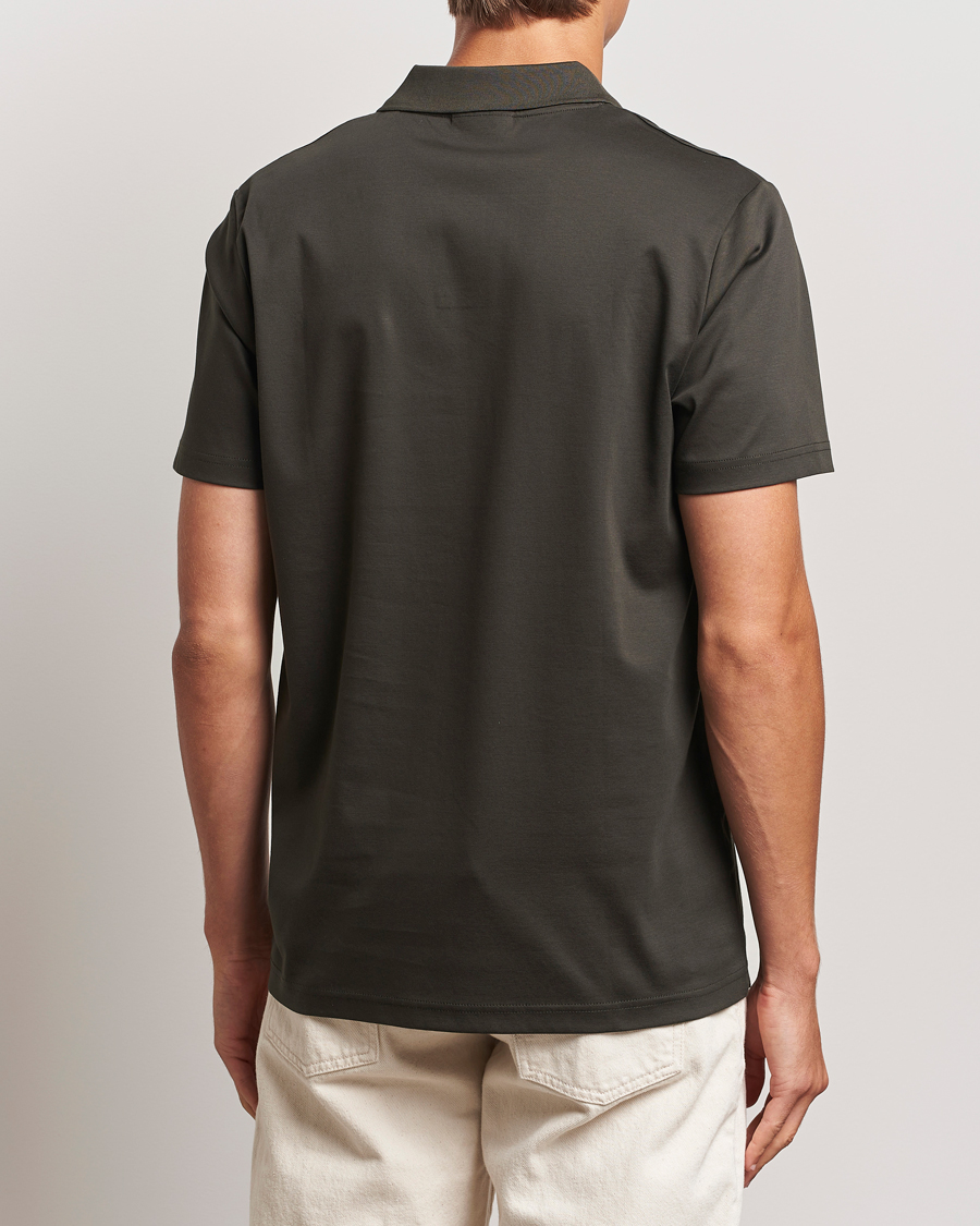 Homme | Polos | NN07 | Paul Mercerized Polo Dark Army