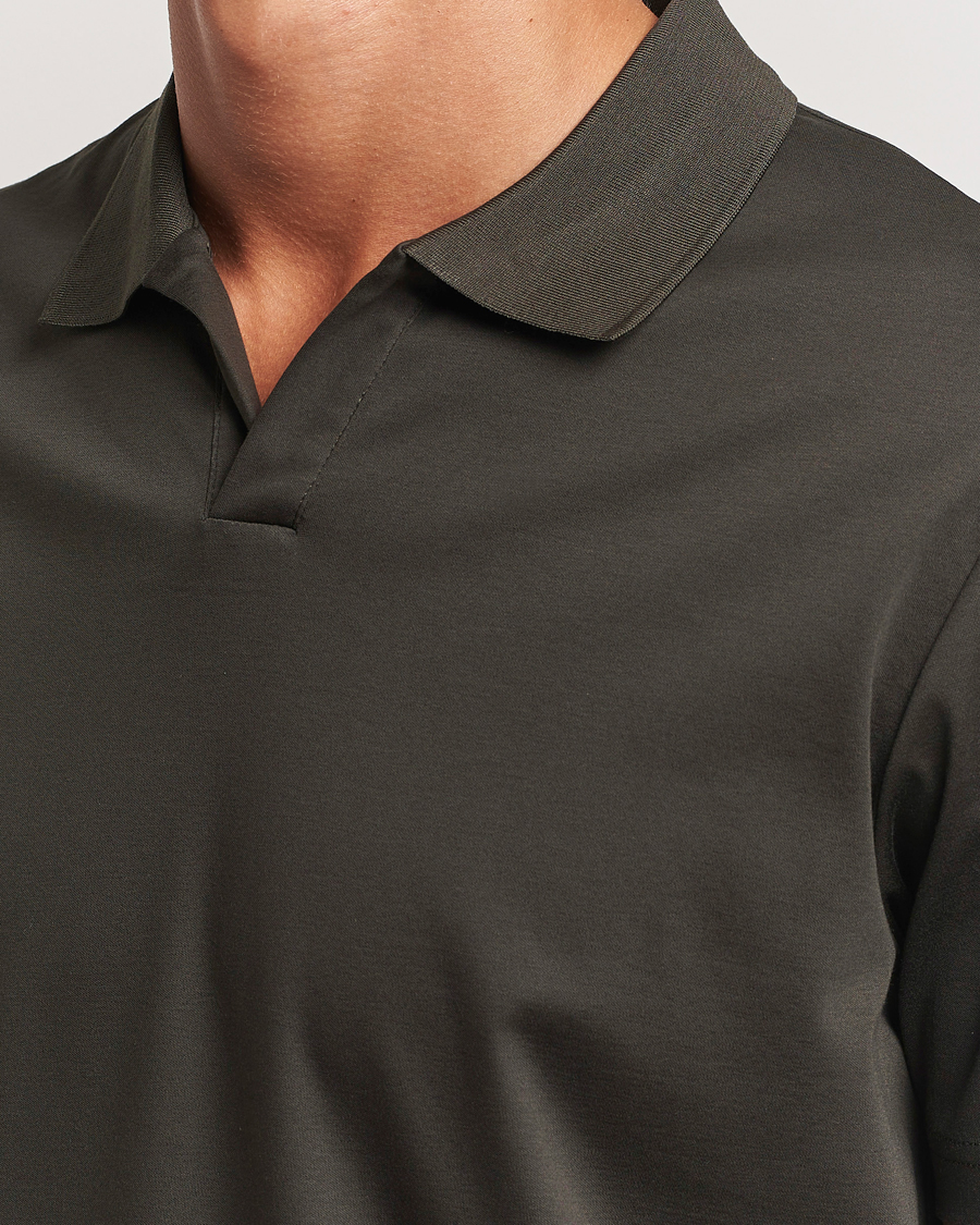 Homme | Polos | NN07 | Paul Mercerized Polo Dark Army