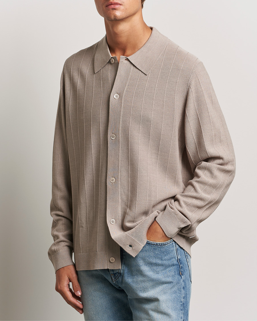 Homme | Pulls Et Tricots | NN07 | Thor Knitted Cardigan Greige