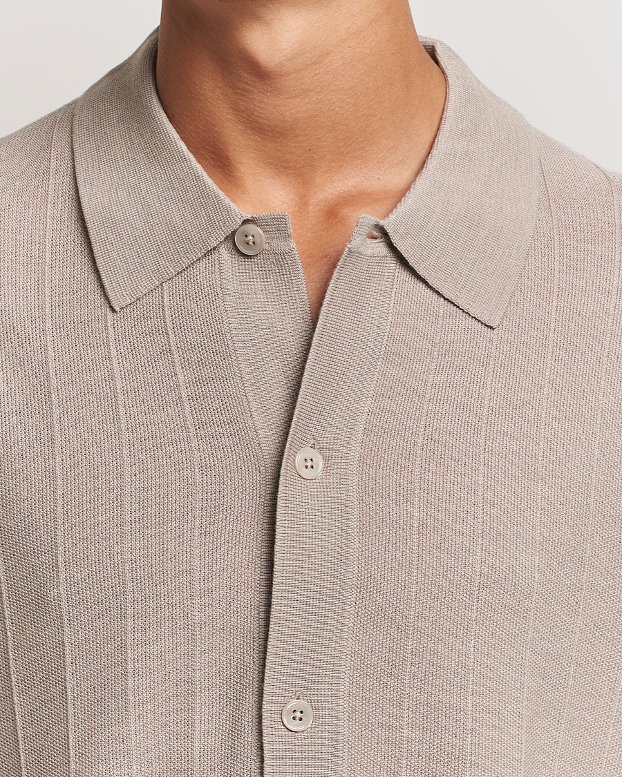 Homme | Pulls Et Tricots | NN07 | Thor Knitted Cardigan Greige