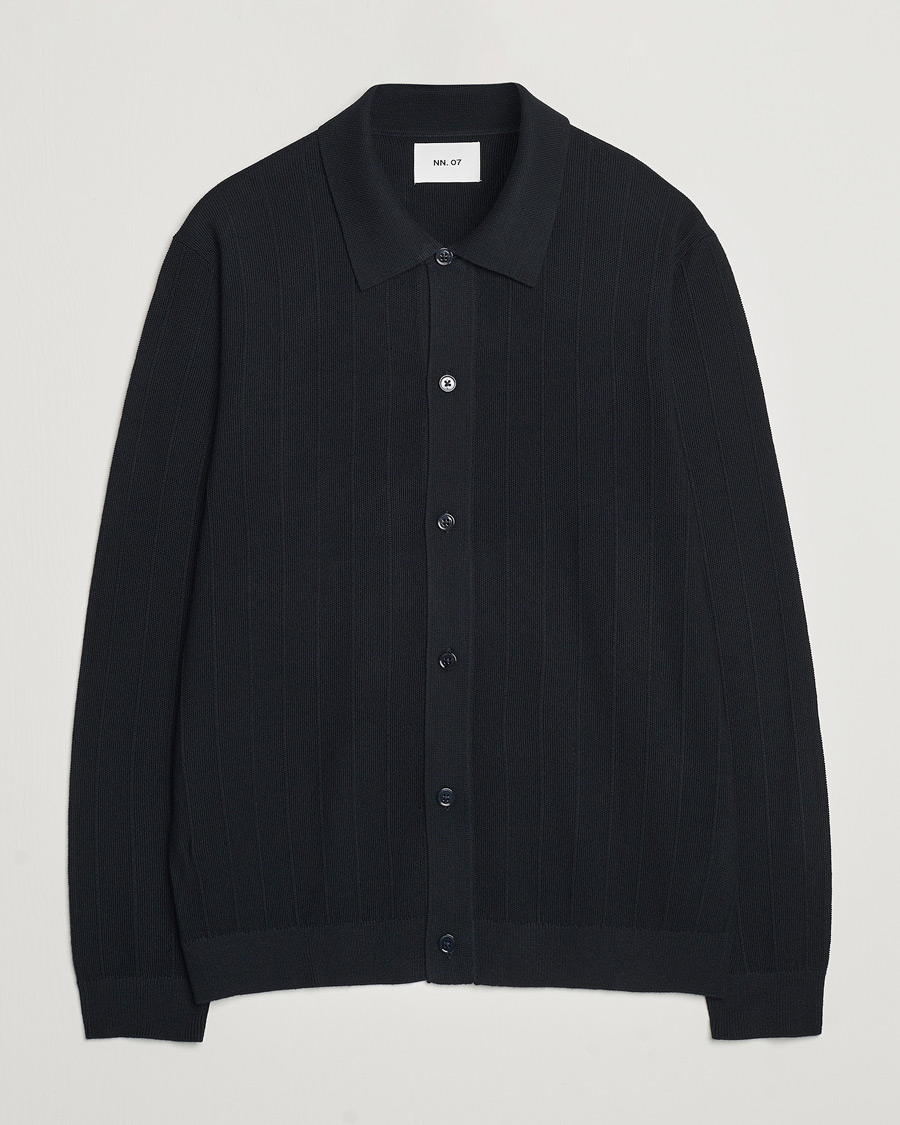 Homme | Pulls Et Tricots | NN07 | Thor Knitted Cardigan Navy Blue