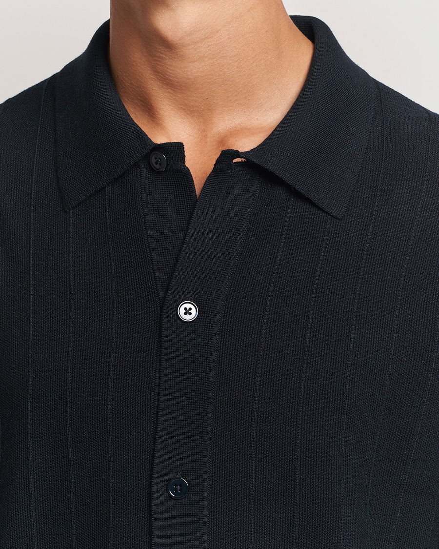 Homme | Pulls Et Tricots | NN07 | Thor Knitted Cardigan Navy Blue