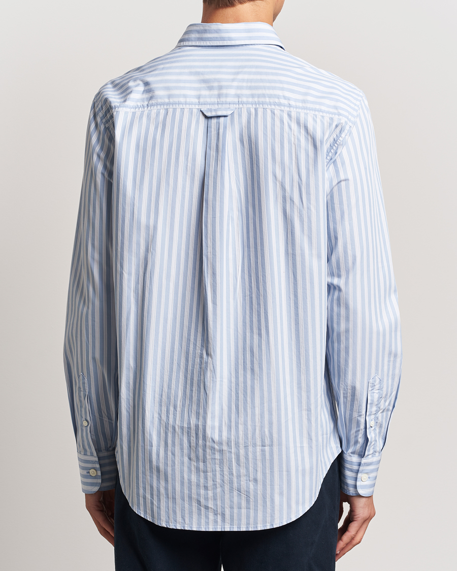 Homme | Chemises | NN07 | Colby Poplin Striped Shirt Blue/White