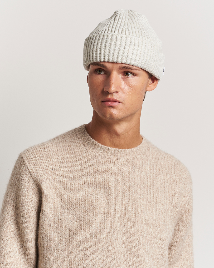 Homme | NN07 Ribbed Hat Ecru | NN07 | Ribbed Hat Ecru