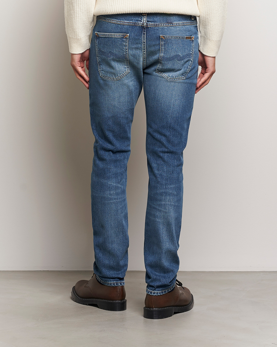 Homme | Jeans | Nudie Jeans | Lean Dean Jeans Blue Delusion