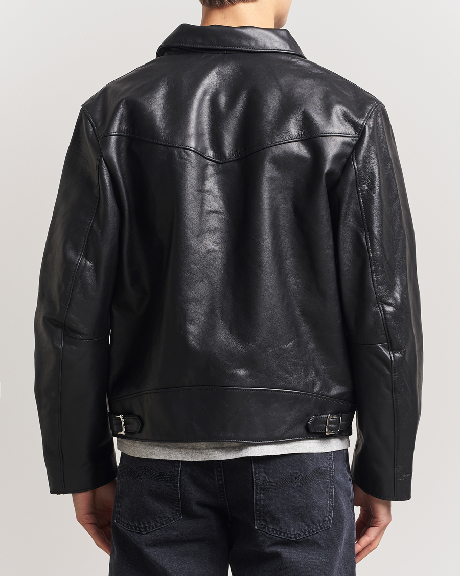 Homme | Manteaux Et Vestes | Nudie Jeans | Eddy Rider Leather Jacket Black