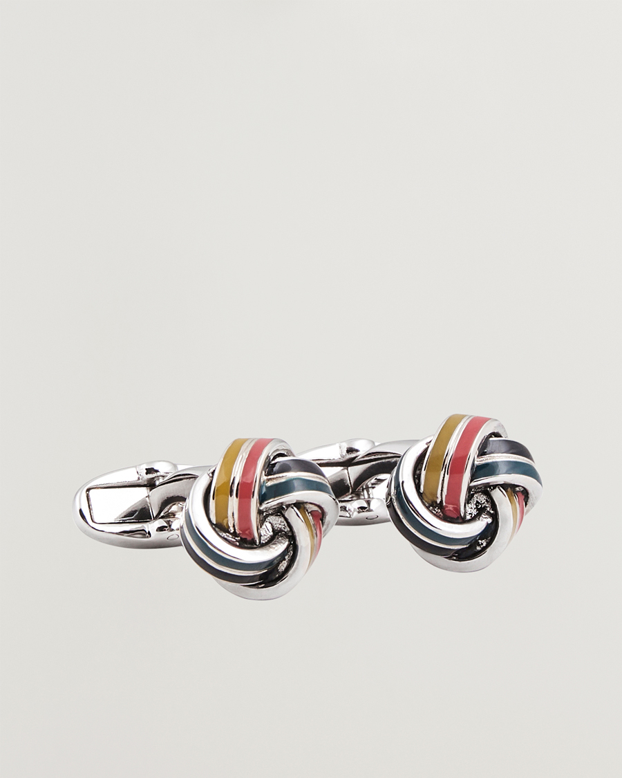 Homme | Paul Smith Bright Knot Cufflink Multi | Paul Smith | Bright Knot Cufflink Multi