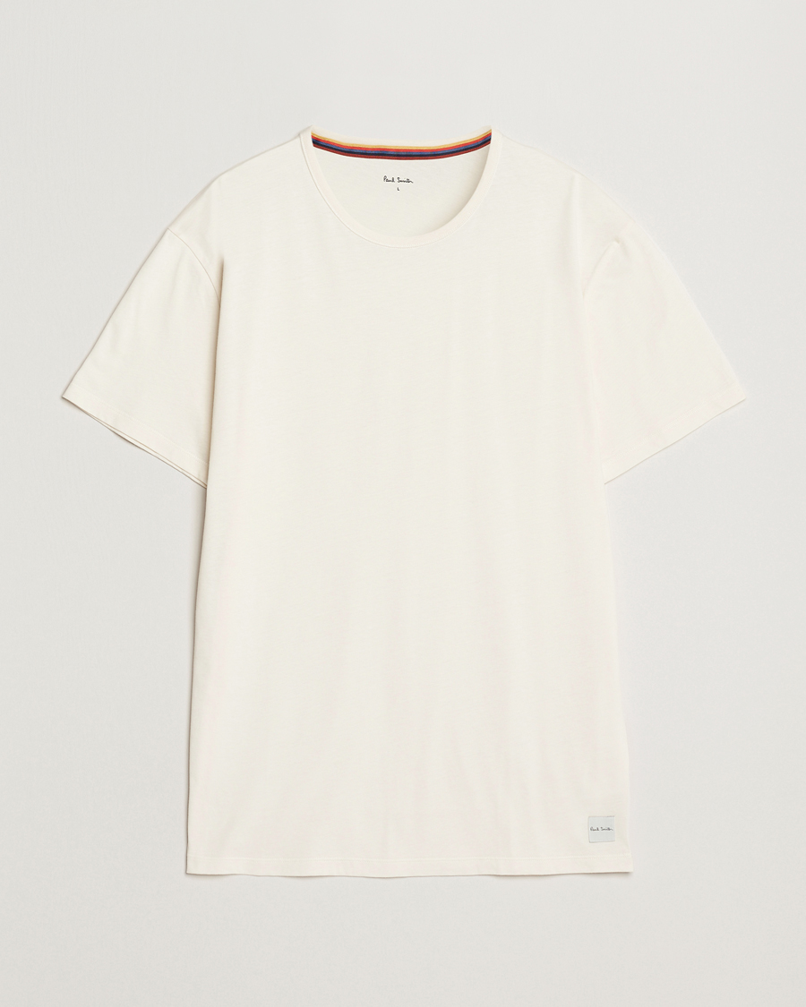 Homme | T-shirts | Paul Smith | Artist Rib Crew Neck T-Shirt White