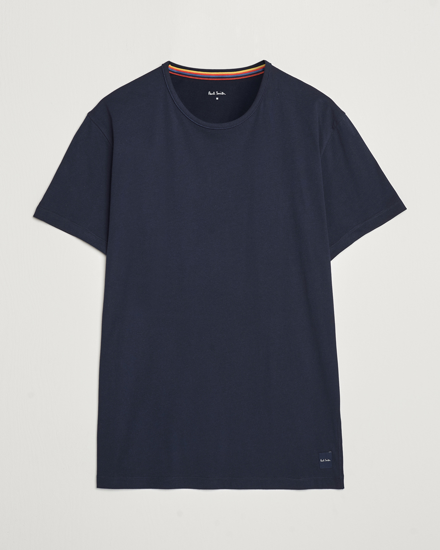 Homme | T-shirts | Paul Smith | Artist Rib Crew Neck T-Shirt Navy