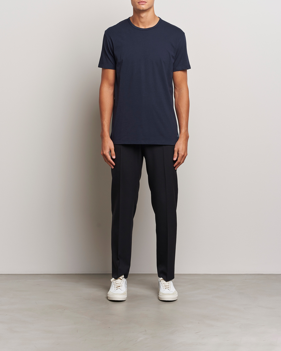 Homme | T-shirts | Paul Smith | Artist Rib Crew Neck T-Shirt Navy