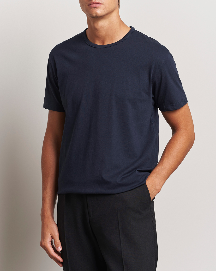 Homme | T-shirts | Paul Smith | Artist Rib Crew Neck T-Shirt Navy