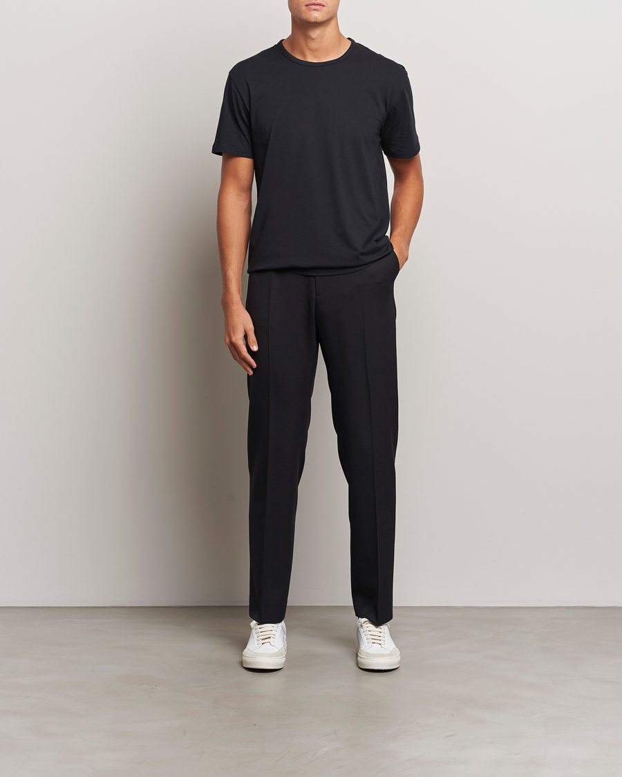 Homme | T-shirts | Paul Smith | Artist Rib Crew Neck T-Shirt Black