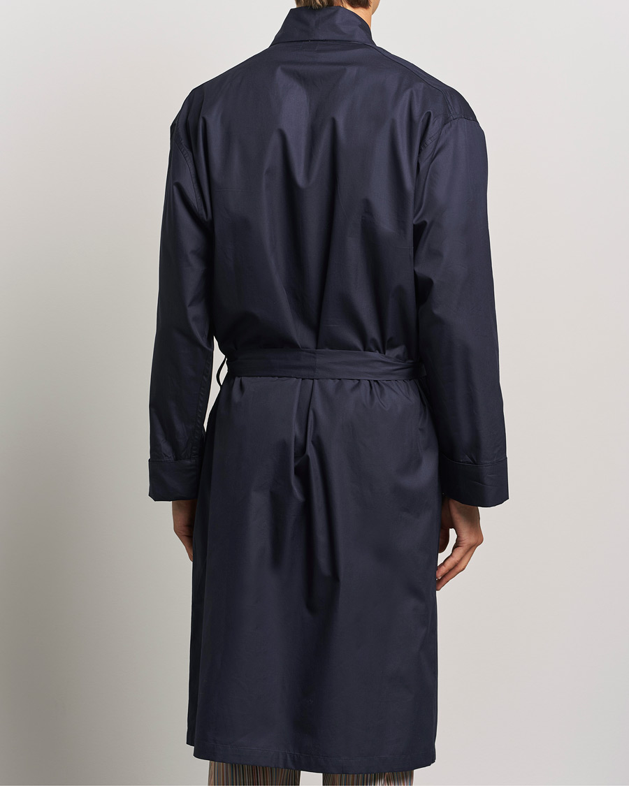 Homme | Peignoirs Et Pyjamas | Paul Smith | Stripe Cotton Gown Navy