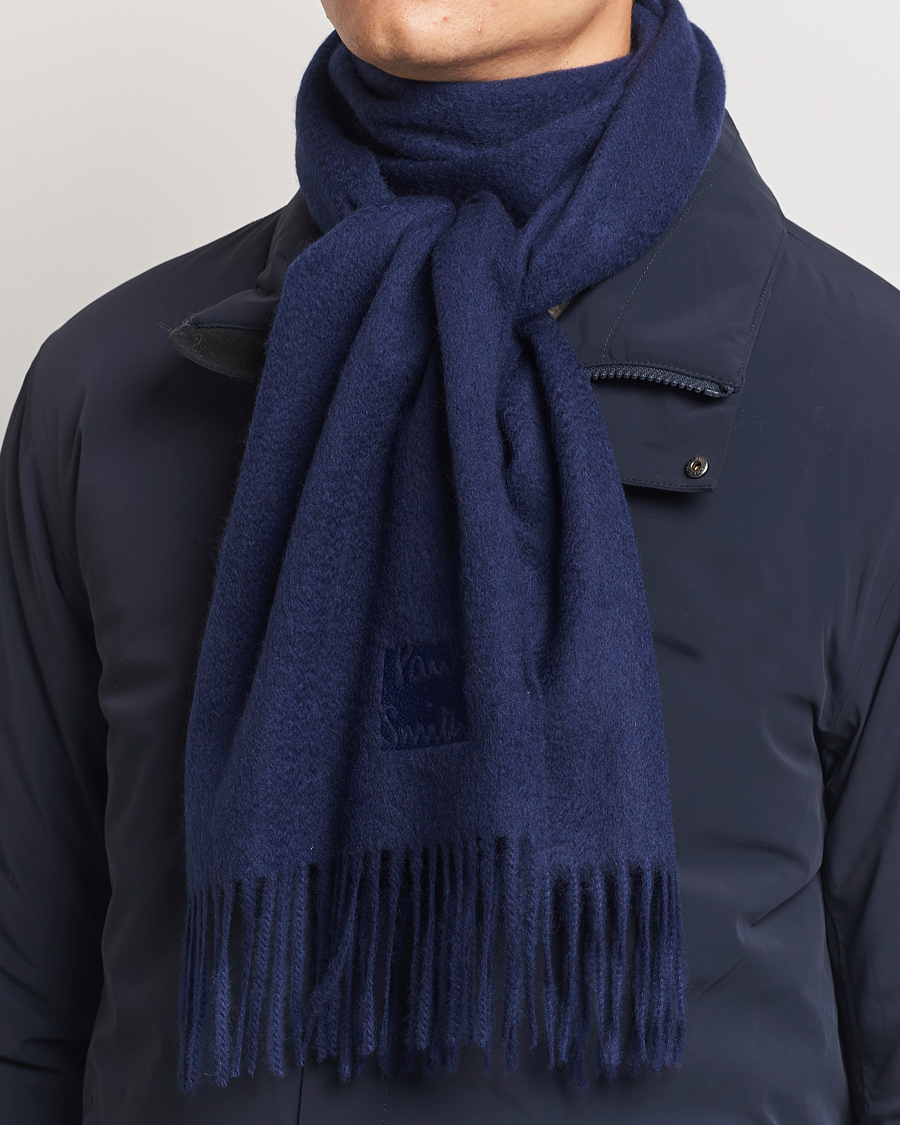Homme | Paul Smith Cashmere Scarf Navy | Paul Smith | Cashmere Scarf Navy