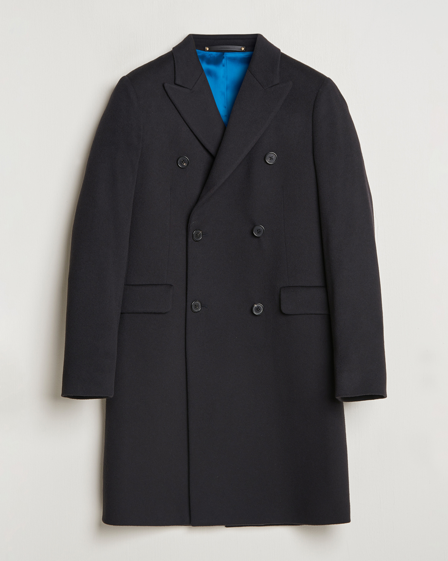 Homme | Manteaux Et Vestes | Paul Smith | Wool/Cashmere Double Breasted Coat Black