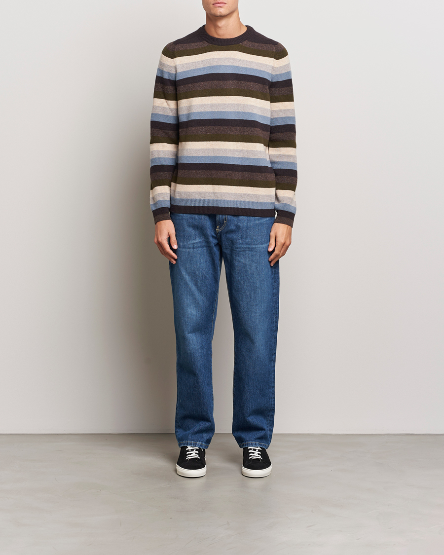 Homme | Pulls Et Tricots | Paul Smith | Striped Lambswool Knitted Sweater Multi