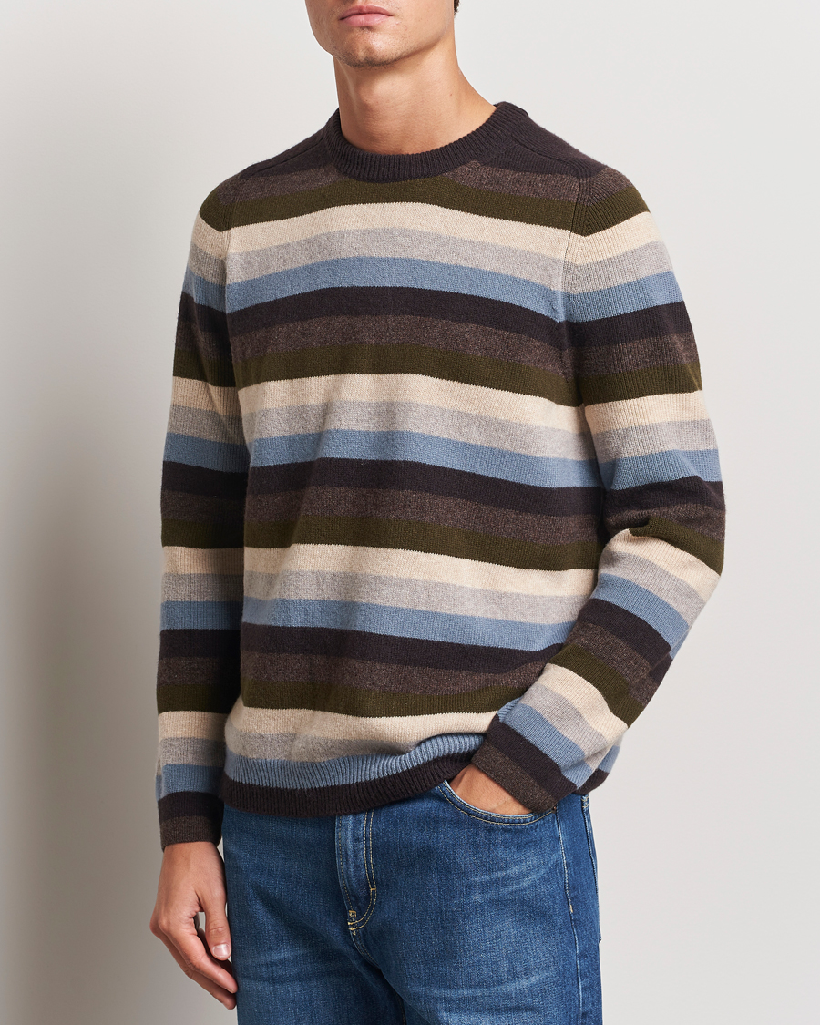 Homme | Pulls Et Tricots | Paul Smith | Striped Lambswool Knitted Sweater Multi