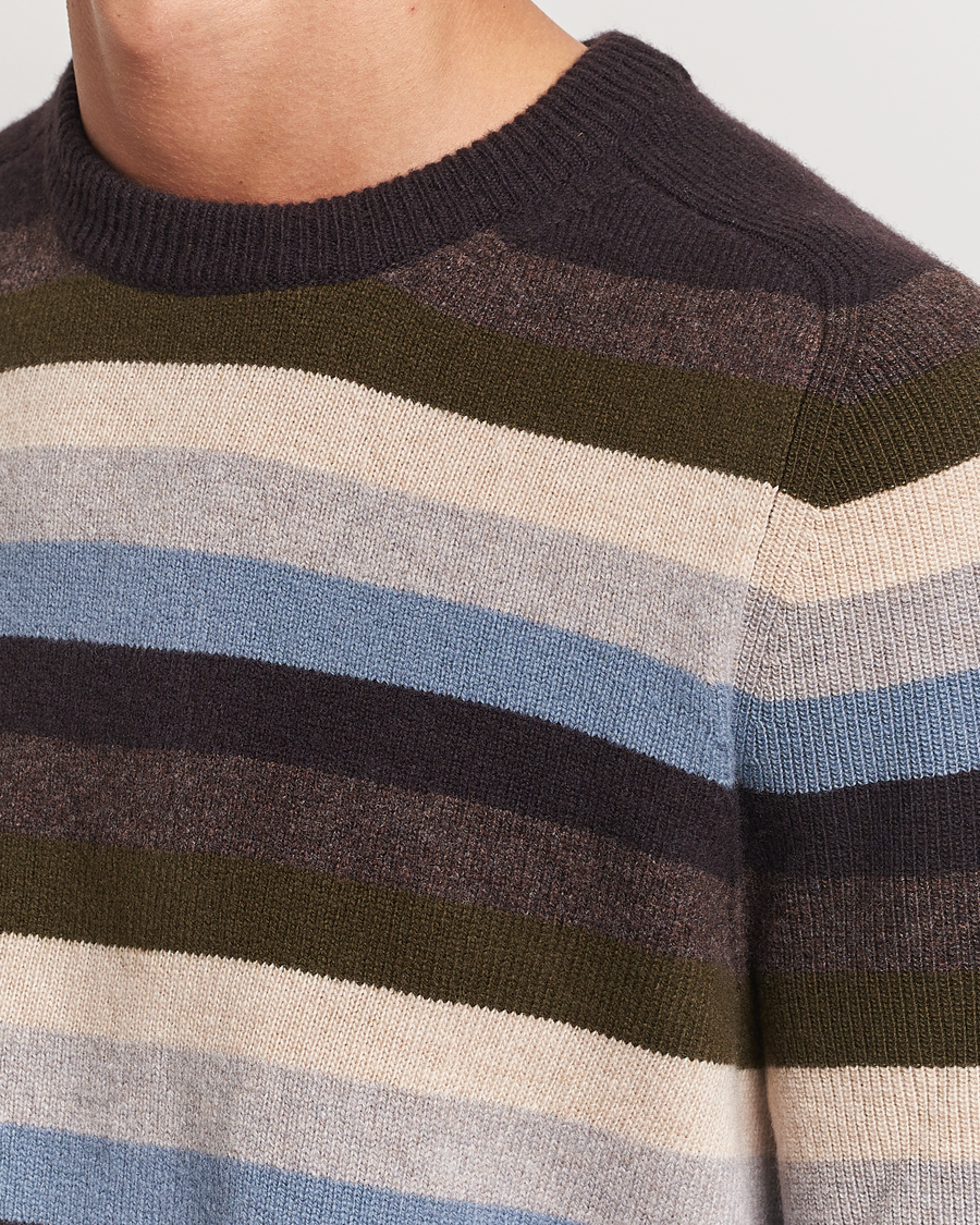 Homme | Pulls Et Tricots | Paul Smith | Striped Lambswool Knitted Sweater Multi