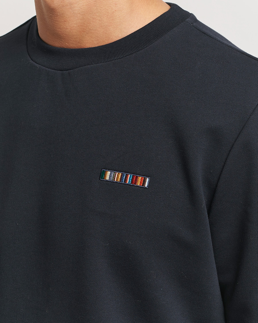 Homme | Pulls Et Tricots | Paul Smith | Embroidery Crew Neck Sweatshirt Navy