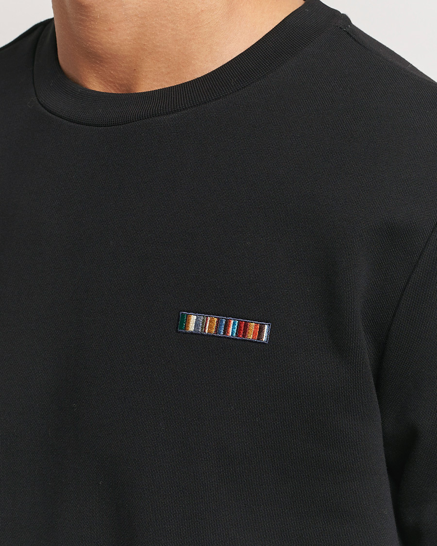 Homme | Pulls Et Tricots | Paul Smith | Embroidery Crew Neck Sweatshirt Black