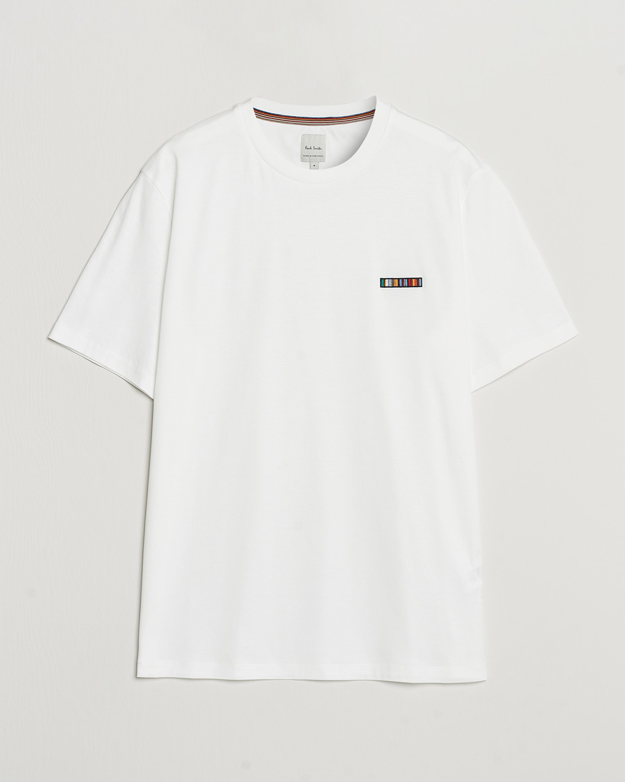 Homme | T-shirts | Paul Smith | Embroidery Crew Neck T-Shirt White