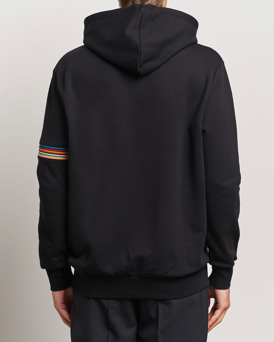 Homme | Pulls Et Tricots | Paul Smith | Striped Arm Hoodie Black