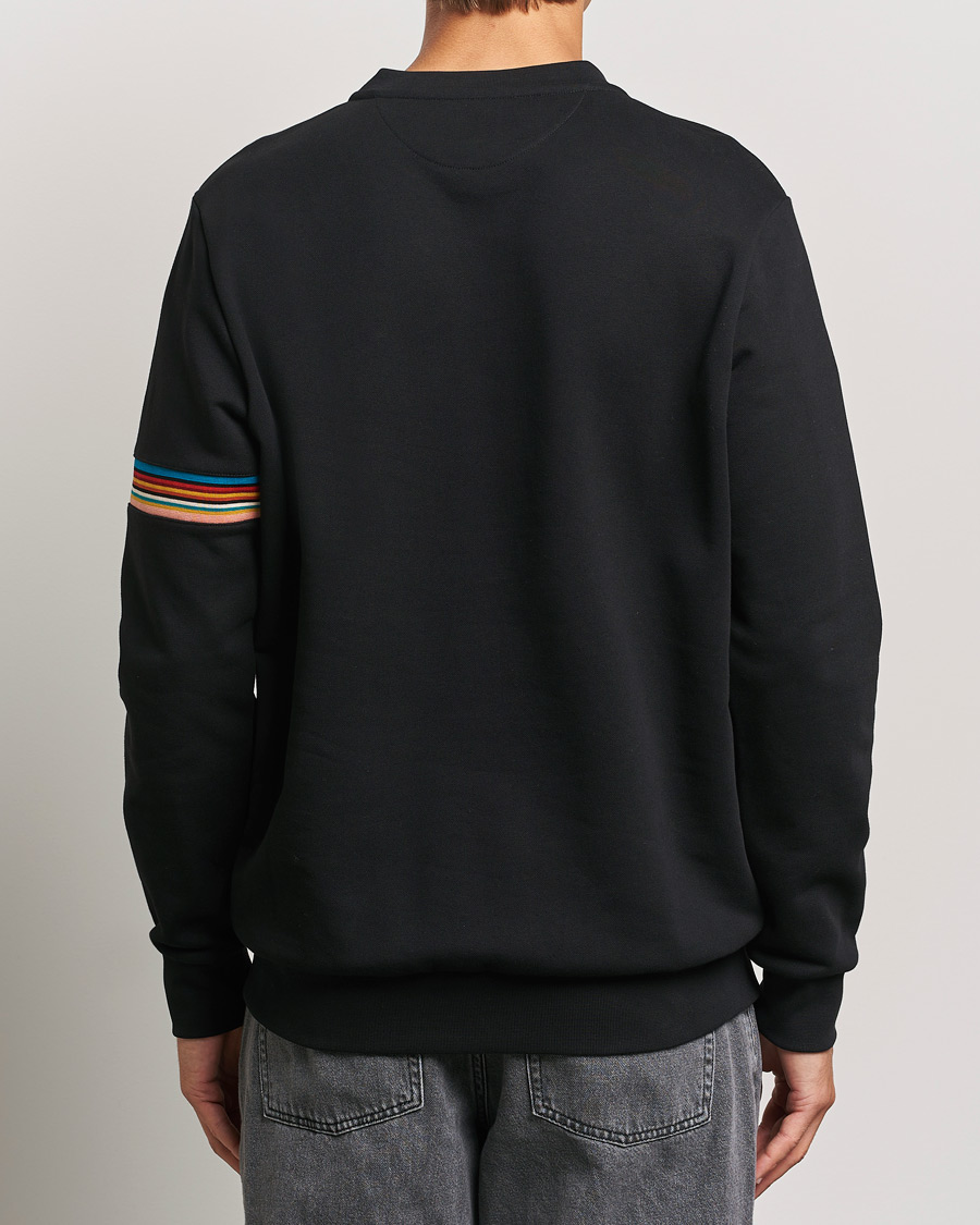 Homme | Pulls Et Tricots | Paul Smith | Striped Arm Sweatshirt Black