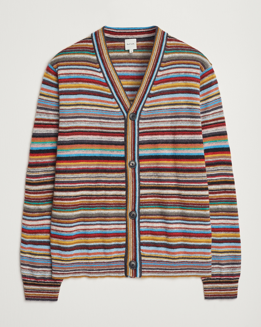 Homme | Pulls Et Tricots | Paul Smith | Striped Wool Cardigan Multi