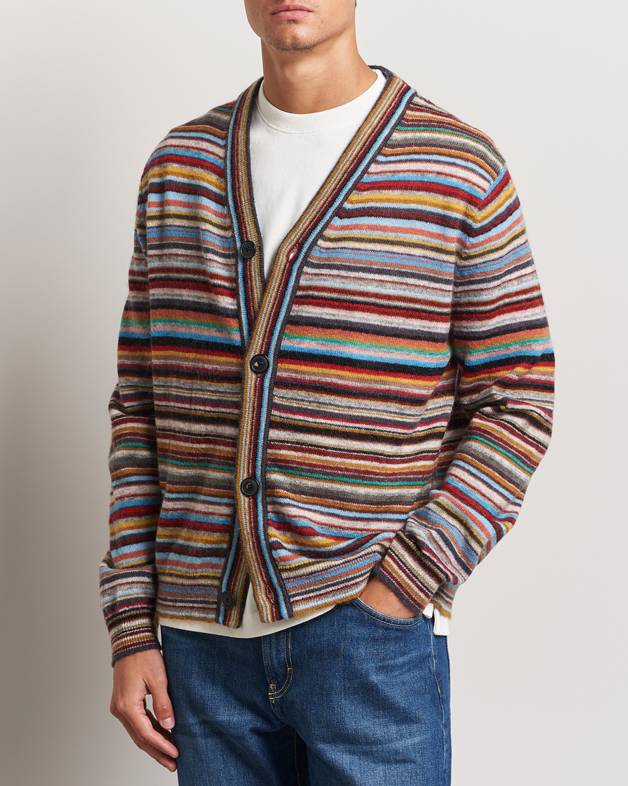 Homme | Pulls Et Tricots | Paul Smith | Striped Wool Cardigan Multi