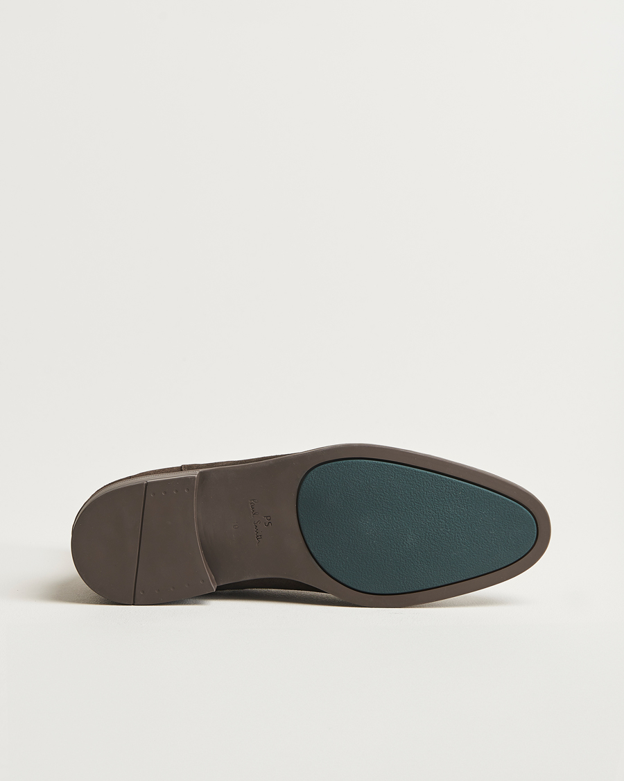 Homme | PS Paul Smith Cedric Suede Chelsea Boot Dark Brown | PS Paul Smith | Cedric Suede Chelsea Boot Dark Brown