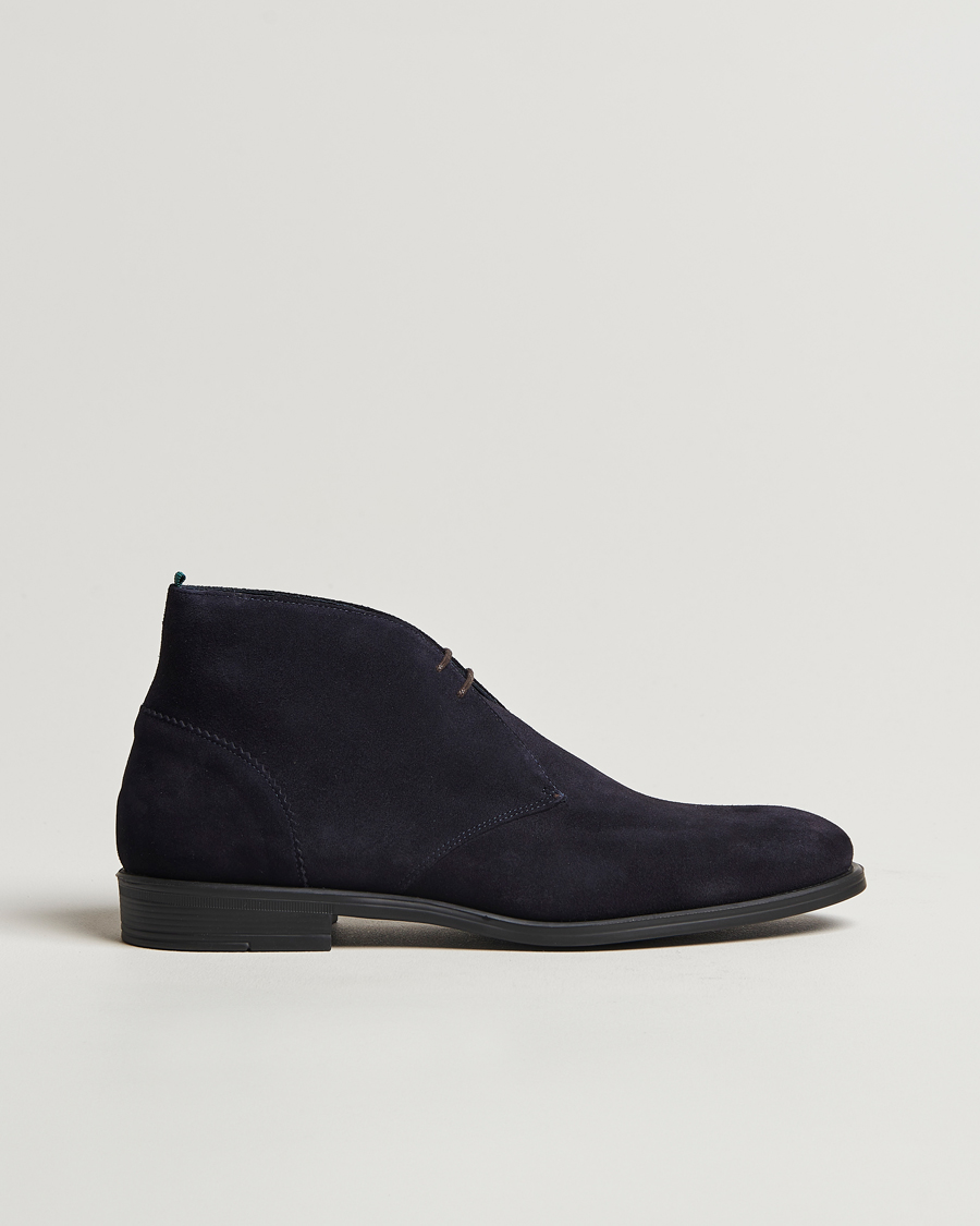 Homme | PS Paul Smith Drummond Suede Chukka Boot Navy | PS Paul Smith | Drummond Suede Chukka Boot Navy