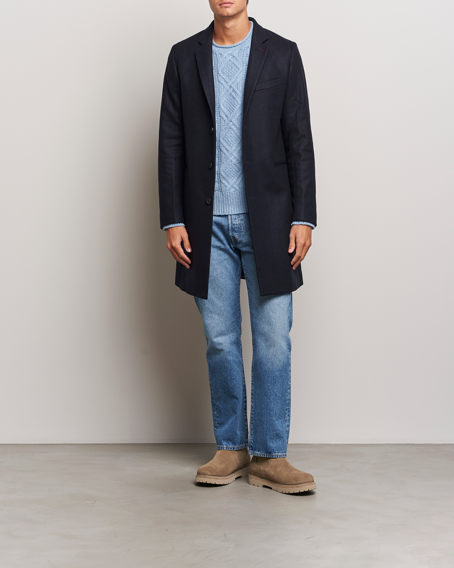 Homme | Manteaux Et Vestes | PS Paul Smith | Wool Coat Navy