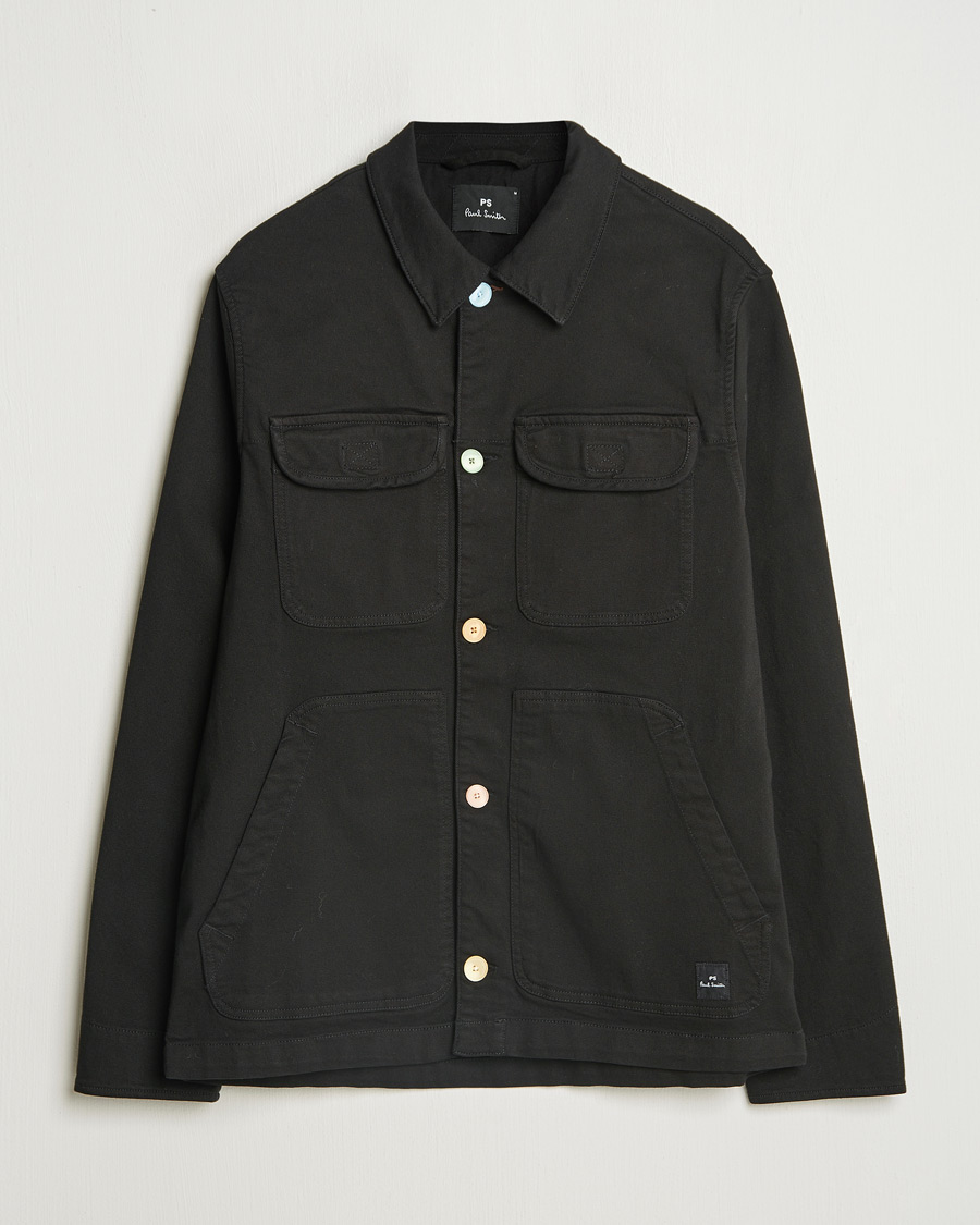 Homme | Chemises | PS Paul Smith | 4 Pocket Overshirt Black