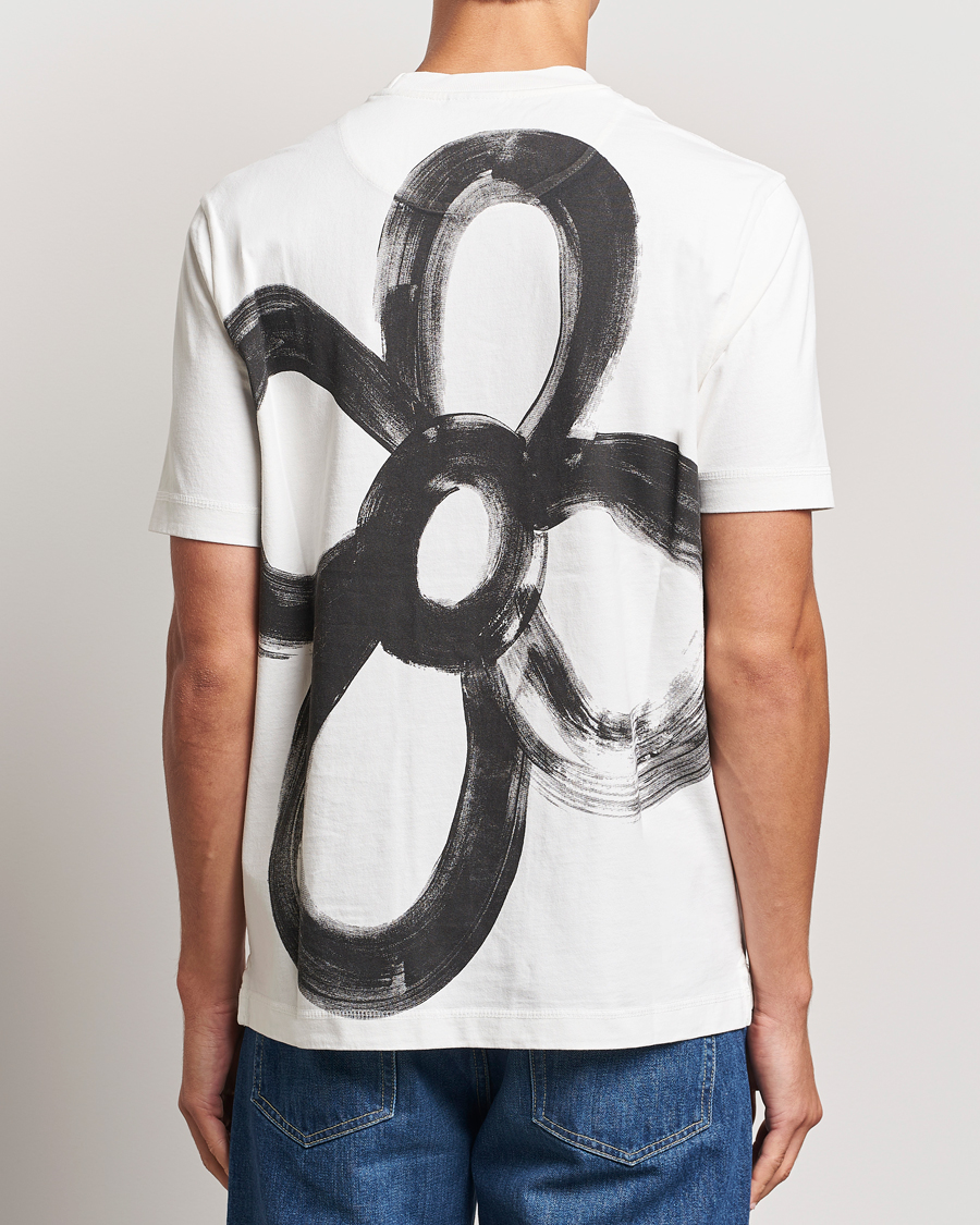 Homme | T-shirts | PS Paul Smith | Happy Flower Crew Neck T-Shirt White