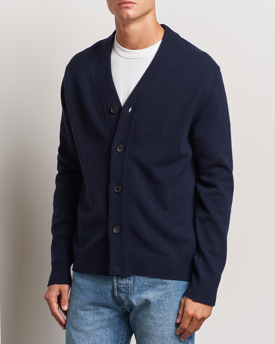 Homme | Pulls Et Tricots | PS Paul Smith | Merino Wool Cardigan Navy