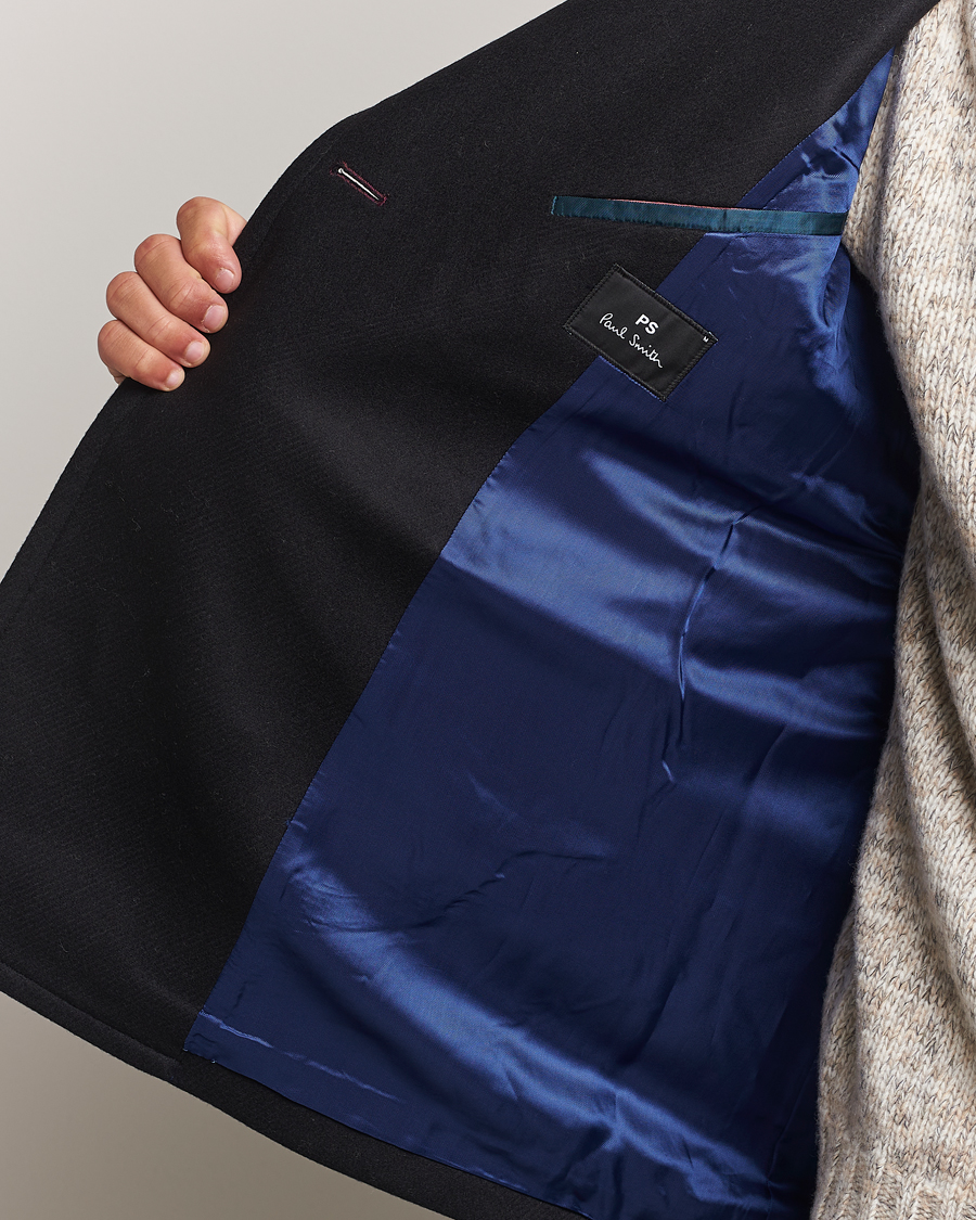 Homme | Manteaux Et Vestes | PS Paul Smith | Wool Peacoat Black