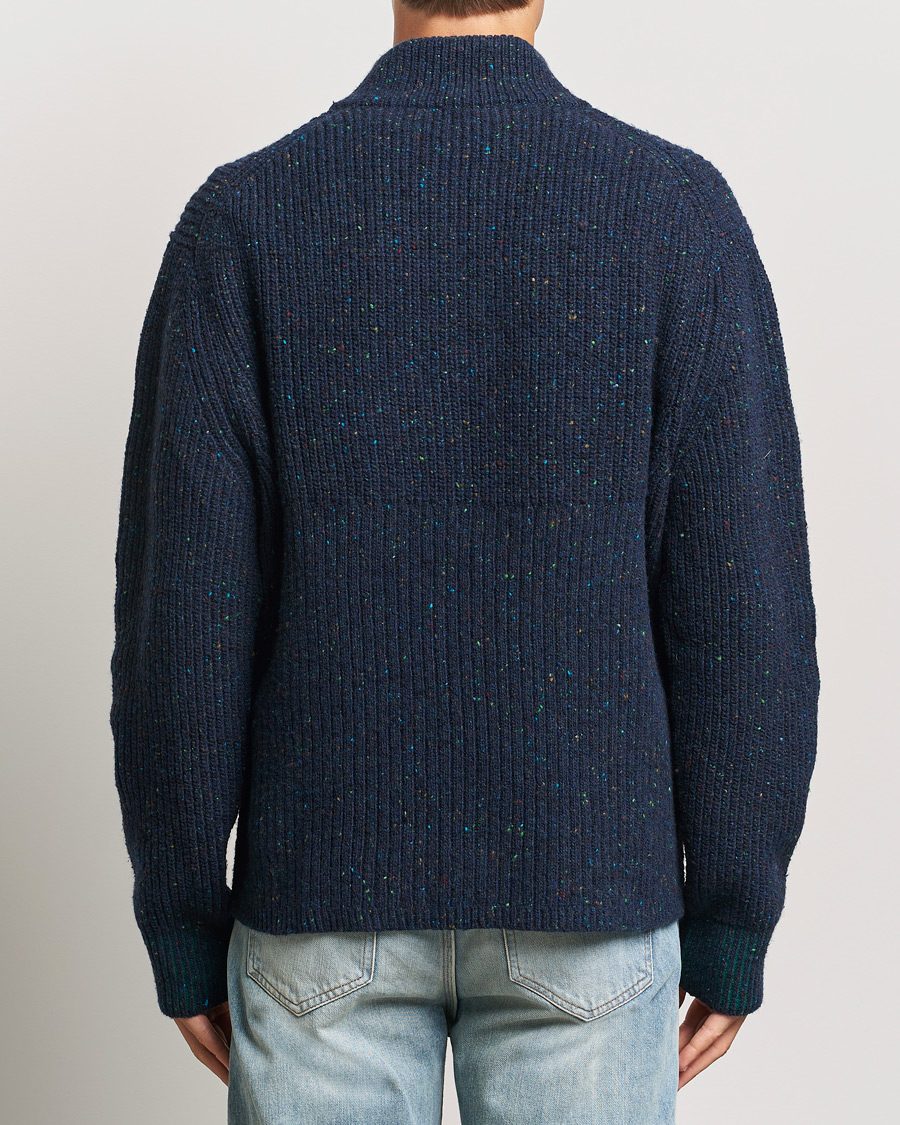 Homme | Pulls Et Tricots | PS Paul Smith | Wool Half Zip Navy