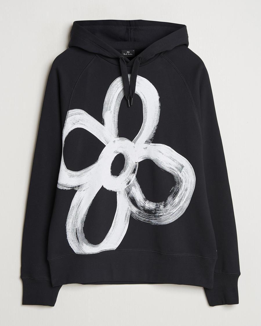 Homme | Pulls Et Tricots | PS Paul Smith | Happy Flower Hoodie Black