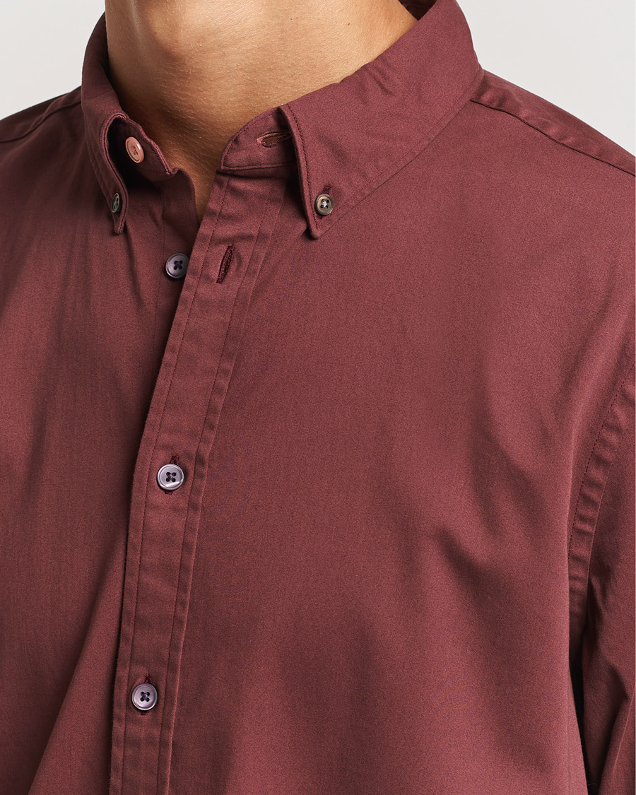 Homme | Chemises | PS Paul Smith | Regular Fit Cotton Shirt Dark Red