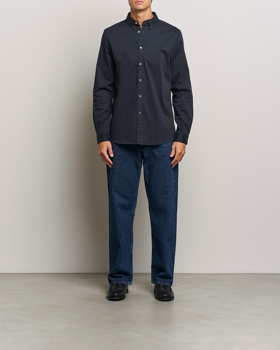 Homme | Chemises | PS Paul Smith | Regular Fit Cotton Shirt Navy