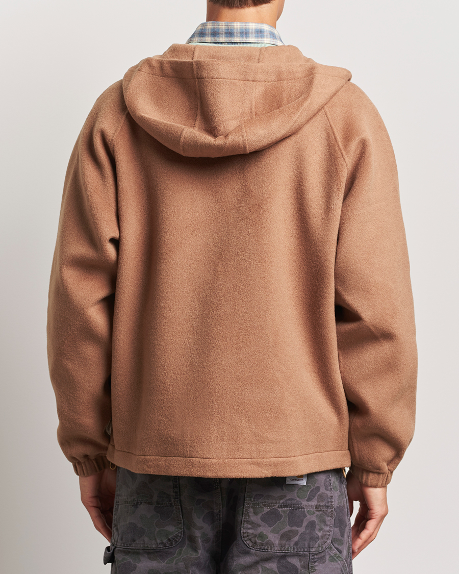 Homme | Manteaux Et Vestes | Drôle de Monsieur | La Veste Capuche Wool Camel