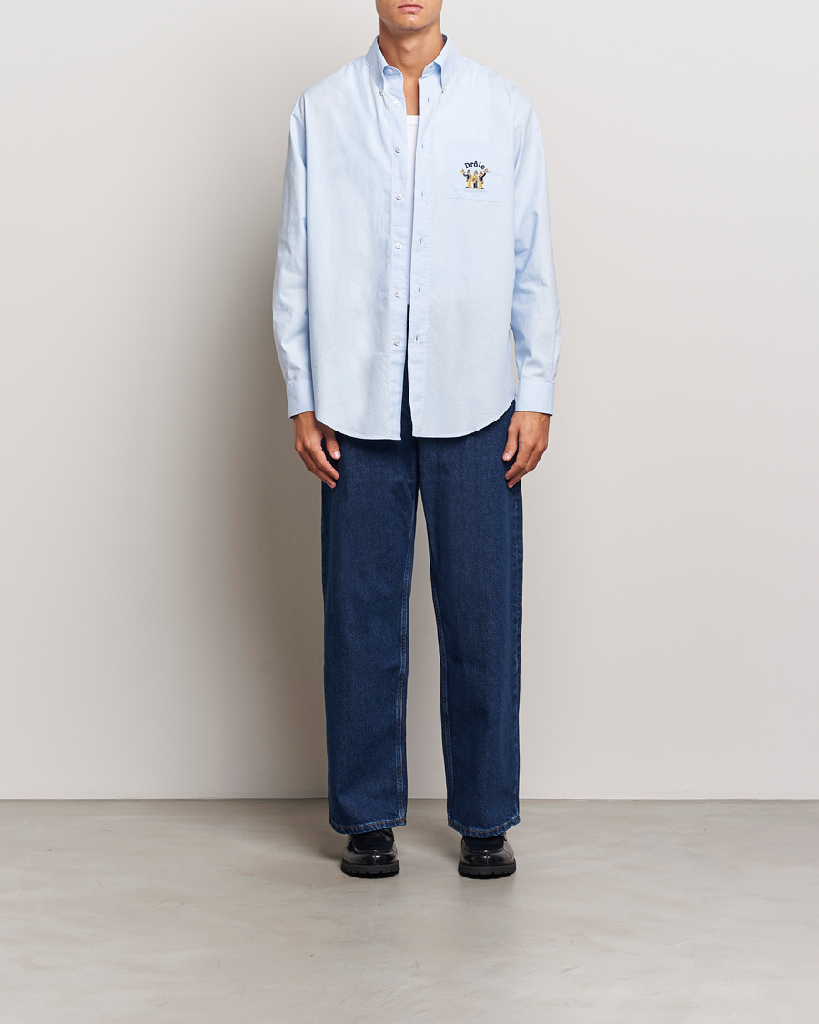 Homme | Chemises | Drôle de Monsieur | Oxford Shirt Light Blue