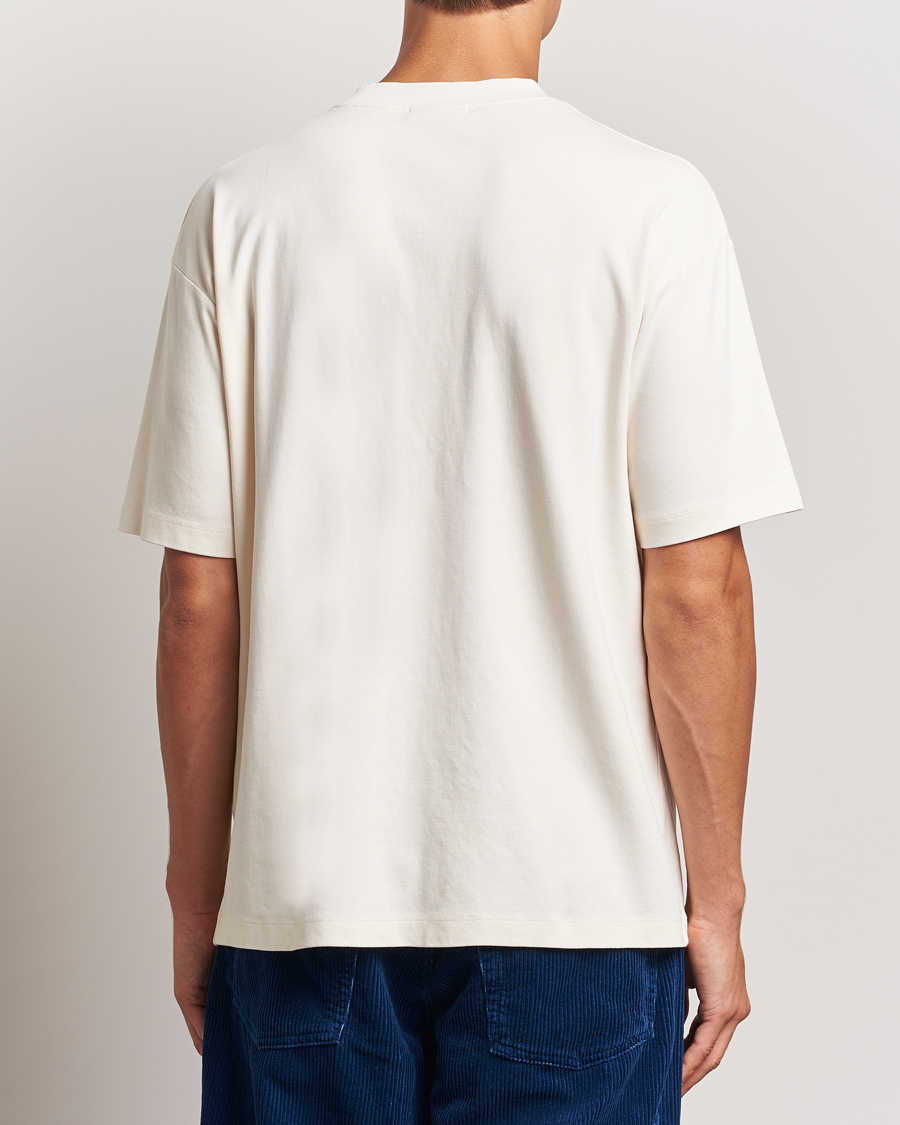 Homme | T-shirts | Drôle de Monsieur | Balade Printed T-Shirt Cream