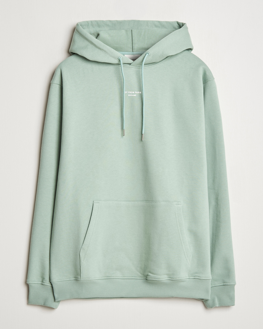 Homme | Pulls Et Tricots | Drôle de Monsieur | Classic Slogan Hoodie Water Green