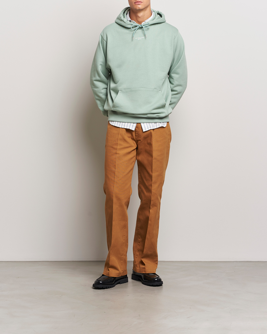 Homme | Pulls Et Tricots | Drôle de Monsieur | Classic Slogan Hoodie Water Green