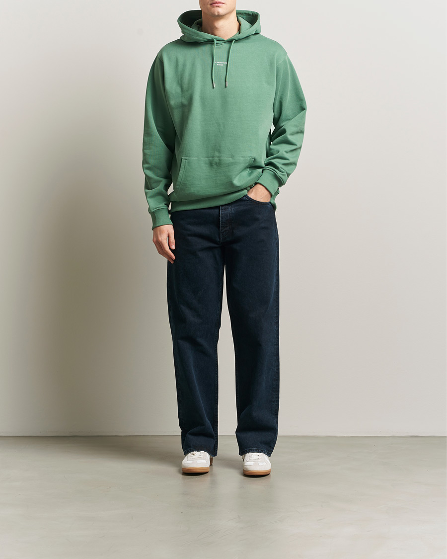 Homme | Pulls Et Tricots | Drôle de Monsieur | Classic Slogan Hoodie Water Green
