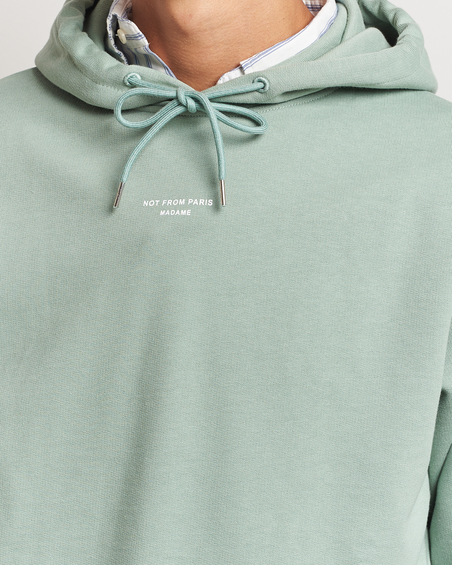 Homme | Pulls Et Tricots | Drôle de Monsieur | Classic Slogan Hoodie Water Green