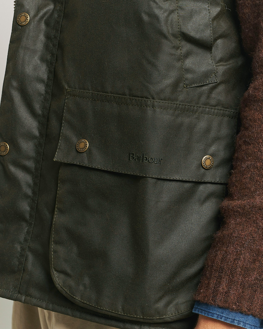Homme | Manteaux Et Vestes | Baracuta | x Barbour Wax Gilet Olive