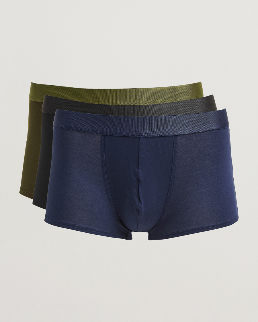 Homme | Sous-Vêtements Et Chaussettes | CDLP | 3-Pack Boxer Trunk Black/Navy/Olive